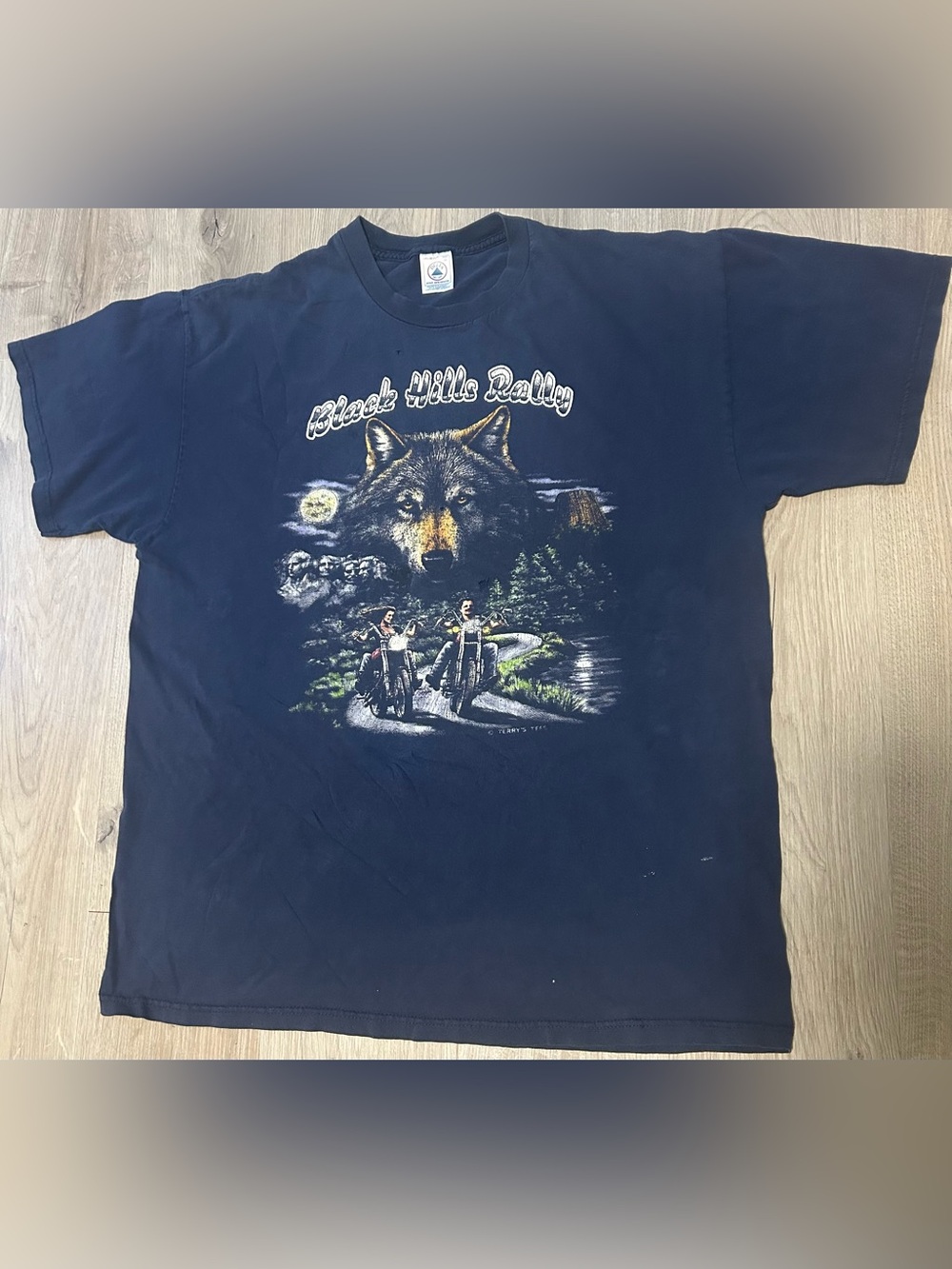 Vintage Y2K 2000 sturgis black hills motorcycle rally size xl